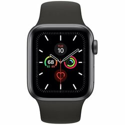 Apple Watch Series 5 GPS, 44mm | Space Gray, Trieda C - použité, záruka 12 mesiacov na pgs.sk