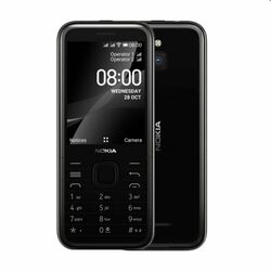 Nokia 8000, 4G, Dual SIM, black - OPENBOX (Rozbalený tovar s plnou zárukou) na pgs.sk