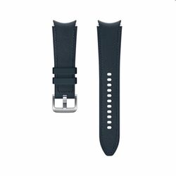 Náhradný hybridný kožený remienok pre Samsung Galaxy Watch4 (veľkosť M/L), navy na pgs.sk