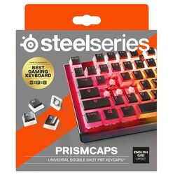 Klávesy SteelSeries PrismCAPS čierne, US na pgs.sk