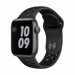 Apple Watch Nike Series 6 GPS, 40mm, športový remienok kozmická sivá/čierna Nike, Trieda C - použité, záruka 12 mesiacov na pgs.sk