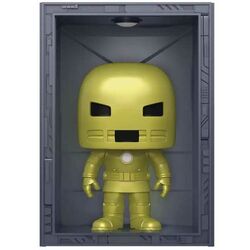 POP! Deluxe: Iron Man Hall of Armor Iron Man Model 1 (Marvel) Previews Edition (Metallic) na pgs.sk