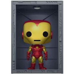POP! Deluxe: Iron Man Hall of Armor Iron Man Model 4 (Marvel) Previews Edition (Metallic) na pgs.sk