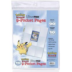Obal na karty UP 9 Pocket Pages Pack (10 ks) (Pokémon) na pgs.sk