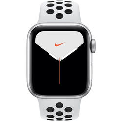 Apple Watch Nike Series 5 GPS, 44mm, sivá, hliníkové puzdro, Trieda C - použité, záruka 12 mesiacov na pgs.sk