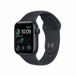 Apple Watch SE 2 GPS, 40mm, polnočná, hliníkové puzdro, Trieda B - použité, záruka 12 mesiacov na pgs.sk