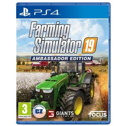 Farming Simulator 19 CZ (Ambassador Edition) [PS4] - BAZÁR (použitý tovar) na pgs.sk