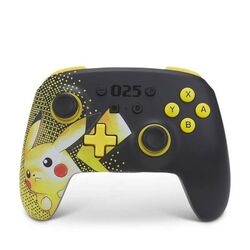 PowerA Enhanced Wireless Controller for Nintendo Switch, Pikachu 025 - OPENBOX (Rozbalený tovar s plnou zárukou) na pgs.sk