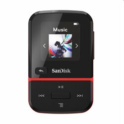 SanDisk MP3 Clip Sport Go 16 GB, red - OPENBOX (Rozbalený tovar s plnou zárukou) na pgs.sk