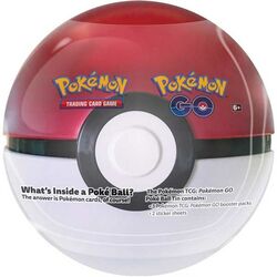 PKM Go Ball Tin White Red (Pokémon) - OPENBOX (Rozbalený tovar s plnou zárukou) na pgs.sk