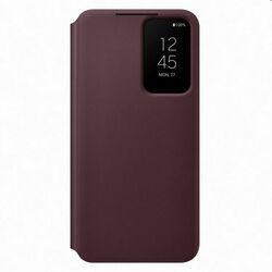 Puzdro Clear View Cover pre Samsung Galaxy S22 Plus, burgundy - OPENBOX (Rozbalený tovar s plnou zárukou) na pgs.sk