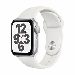 Apple Watch SE GPS, 40mm, sivá, hliníkové puzdro, Trieda A - použité, záruka 12 mesiacov na pgs.sk