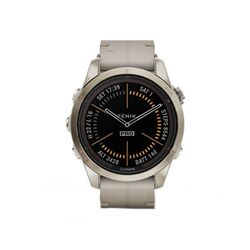 Garmin fenix 7S Pro Sapphire Solar, Soft Gold Stainless Steel, Limestone Leather Band na pgs.sk