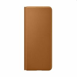 Zadný kryt Leather Flip Cover pre Samsung Z Fold3, hnedá - OPENBOX (Rozbalený tovar s plnou zárukou) na pgs.sk