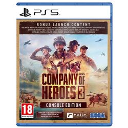 Company of Heroes 3 CZ (Console Launch Edition) [PS5] - BAZÁR (použitý tovar) na pgs.sk