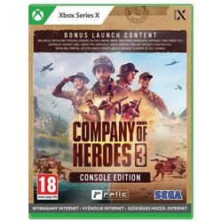 Company of Heroes 3 CZ (Console Launch Edition) [XBOX Series X] - BAZÁR (použitý tovar) na pgs.sk