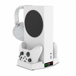 iPega Xbox Series S, Wireless controller, Wireless headset dock, white - OPENBOX (Rozbalený tovar s plnou zárukou) na pgs.sk