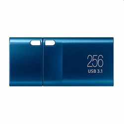 Samsung USB-C flash drive 256GB, blue - OPENBOX (Rozbalený tovar s plnou zárukou) na pgs.sk