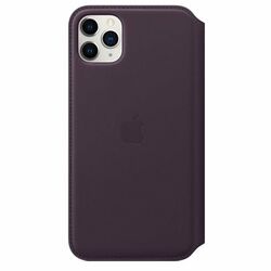 Apple iPhone 11 Pro Max Leather Folio, aubergine na pgs.sk