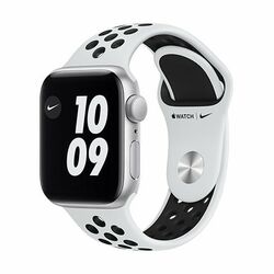 Apple Watch Nike SE GPS, 44mm Silver Aluminium Case with Pure Platinum/Black Nike Sport Band - Regular na pgs.sk