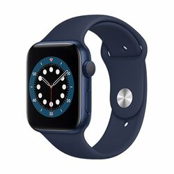 Apple Watch Series 6 GPS, 44mm, modrá, Trieda A - použité, záruka 12 mesiacov na pgs.sk