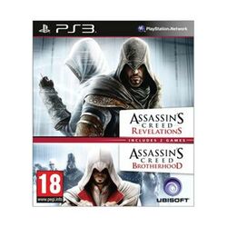 Assassin’s Creed: Brotherhood + Assassin’s Creed: Revelations [PS3] - BAZÁR (použitý tovar) na pgs.sk