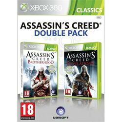 Assassin’s Creed: Brotherhood + Assassin’s Creed: Revelations [XBOX 360] - BAZÁR (použitý tovar) na pgs.sk