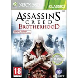 Assassin’s Creed: Brotherhood- XBOX 360- BAZÁR (použitý tovar) na pgs.sk