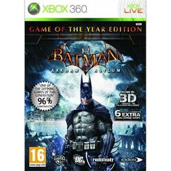 Batman: Arkham Asylum (Game of the Year Edition) [XBOX 360] - BAZÁR (použitý tovar) na pgs.sk