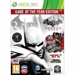 Batman: Arkham City (Game of the Year Edition) [XBOX 360] - BAZÁR (použitý tovar) na pgs.sk
