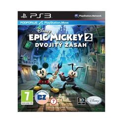 Epic Mickey 2: Dvojitý zásah CZ [PS3] - BAZÁR (použitý tovar) na pgs.sk