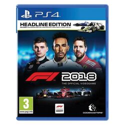 F1 2018: The Official Videogame (Headline Edition) [PS4] - BAZÁR (použitý tovar) na pgs.sk