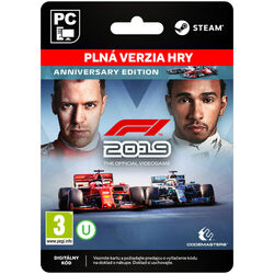 F1 2019: The Official Videogame (Anniversary Edition) [Steam] na pgs.sk