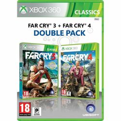 Far Cry 3 + Far Cry 4 CZ (Double Pack) [XBOX 360] - BAZÁR (použitý tovar) na pgs.sk