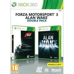 Forza Motorsport 3 CZ + Alan Wake (Double Pack) [XBOX 360] - BAZÁR (použitý tovar) na pgs.sk