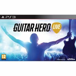 Guitar Hero Live + gitara [PS3] - BAZÁR (použitý tovar) na pgs.sk