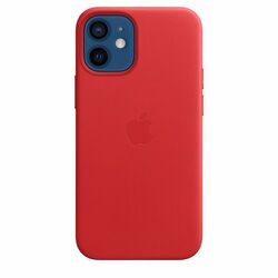 Apple iPhone 12 mini Leather Case with MagSafe, (PRODUCT) red na pgs.sk
