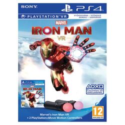 Marvel’s Iron Man VR Bundle + 2 PlayStation Move Motion Controllers - OPENBOX (Rozbalený tovar s plnou zárukou) na pgs.sk