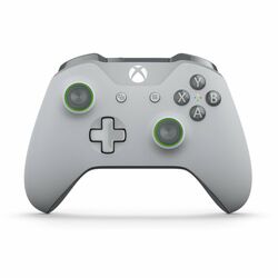 Microsoft Xbox One S Wireless Controller, grey/green - BAZÁR (použitý tovar) na pgs.sk