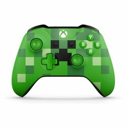 Microsoft Xbox One S Wireless Controller, Minecraft Creeper - BAZÁR (použitý tovar) na pgs.sk