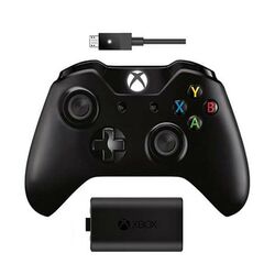 Microsoft Xbox One S Wireless Controller + Play & Charge Kit, black na pgs.sk