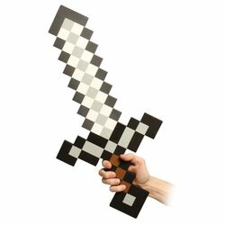 Minecraft Foam Iron Sword na pgs.sk