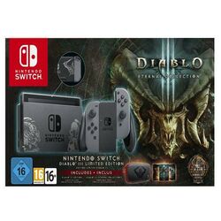 Nintendo Switch (Diablo Limited Edition) - BAZÁR (použitý tovar , zmluvná záruka 12 mesiacov) na pgs.sk