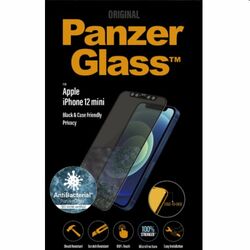Ochranné sklo PanzerGlass Case Friendly AB pre Apple iPhone 12 mini, čierne na pgs.sk