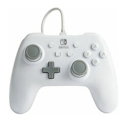 Káblový ovládač PowerA pre Nintendo Switch, Matte White na pgs.sk