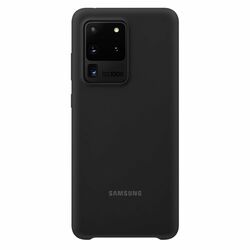 Zadný kryt Silicone Cover pre Samsung Galaxy S20 Ultra, čierna na pgs.sk