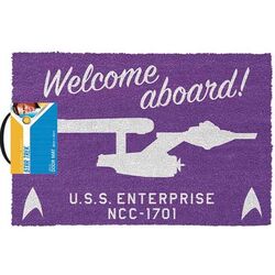 Rohožka Welcome Aboard! (Star Trek) na pgs.sk