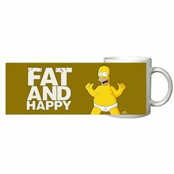 Šálka Simpsons- Fat & Happy na pgs.sk