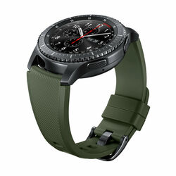 Samsung Gear S3 Frontier, multifunkčné hodinky, zelená, Trieda A - použité, záruka 12 mesiacov na pgs.sk
