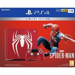 Sony PlayStation 4 Slim 1TB (Amazing Red Limited Edition) + Marvel’s Spider-Man CZ na pgs.sk